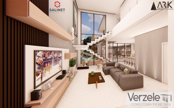 Imagem Casa com 3 Quartos à Venda, 309 m² em Jardim Dourado - Porto Belo