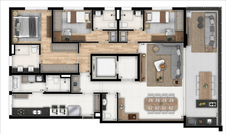 Imagem Apartamento com 3 Quartos à Venda, 151 m² em água Branca - São Paulo Imagem Apartamento com 3 Quartos à Venda, 151 m² em água Branca - São Paulo