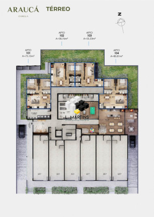 Imagem Apartamento com 2 Quartos à Venda, 54 m² em Centro - Canela Imagem Apartamento com 2 Quartos à Venda, 54 m² em Centro - Canela