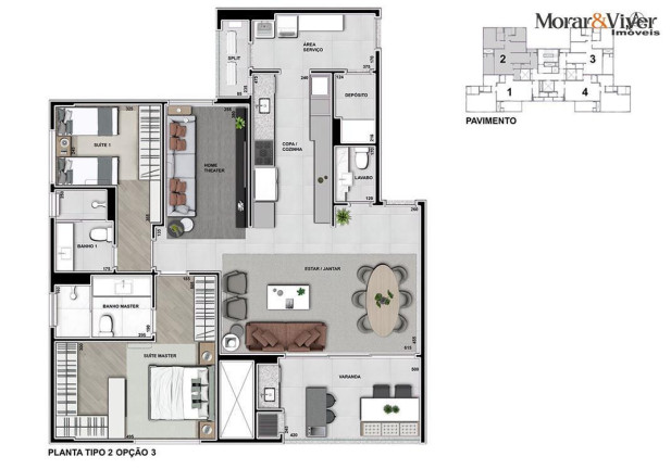Imagem Apartamento com 3 Quartos à Venda, 131 m² em Cabral - Curitiba Imagem Apartamento com 3 Quartos à Venda, 131 m² em Cabral - Curitiba
