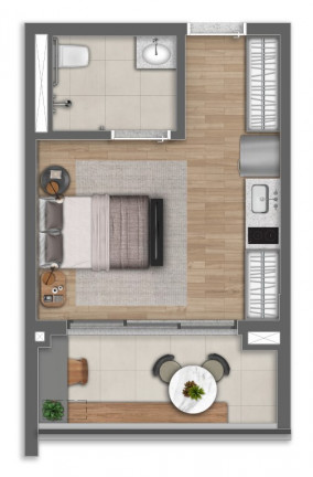 Imagem Imóvel com 1 Quarto à Venda, 41 m² em Alto Da Boa Vista - São Paulo Imagem Imóvel com 1 Quarto à Venda, 41 m² em Alto Da Boa Vista - São Paulo