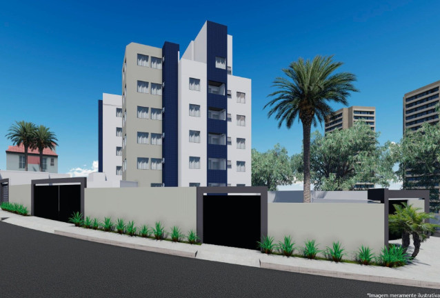 Imagem Apartamento com 2 Quartos à Venda, 55 m² em Boa Vista - Vespasiano