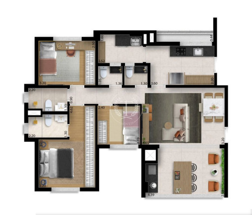 Imagem Apartamento com 3 Quartos à Venda, 94 m² em Pinheiros - São Paulo Imagem Apartamento com 3 Quartos à Venda, 94 m² em Pinheiros - São Paulo