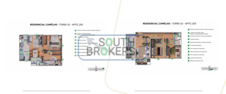 Imagem Apartamento com 2 Quartos à Venda, 36 m² em Pinheirinho - Curitiba Imagem Apartamento com 2 Quartos à Venda, 36 m² em Pinheirinho - Curitiba