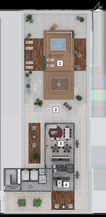 Imagem Imóvel com 1 Quarto à Venda, 30 m² em Campo Comprido - Curitiba