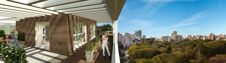 Imagem Studio com 2 Quartos à Venda, 81 m² em Moinhos De Vento - Porto Alegre