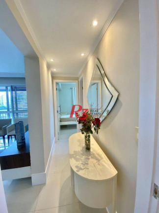 Imagem Apartamento com 2 Quartos para Alugar, 90 m² em Gonzaga - Santos