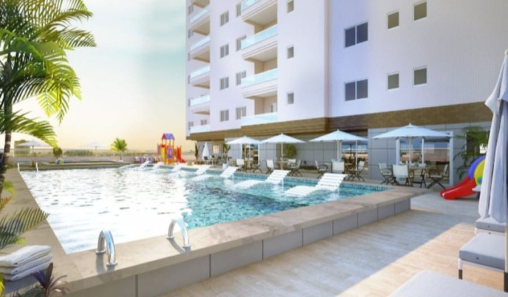 Imagem Apartamento com 2 Quartos à Venda, em Vila Mirim - Praia Grande Imagem Apartamento com 2 Quartos à Venda, em Vila Mirim - Praia Grande