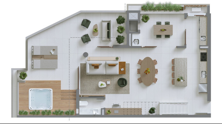 Imagem Imóvel com 2 Quartos à Venda, 86 m² em Mercês - Curitiba Imagem Imóvel com 2 Quartos à Venda, 86 m² em Mercês - Curitiba