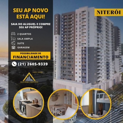 Imagem Apartamento com 2 Quartos à Venda,  em Centro - Niterói