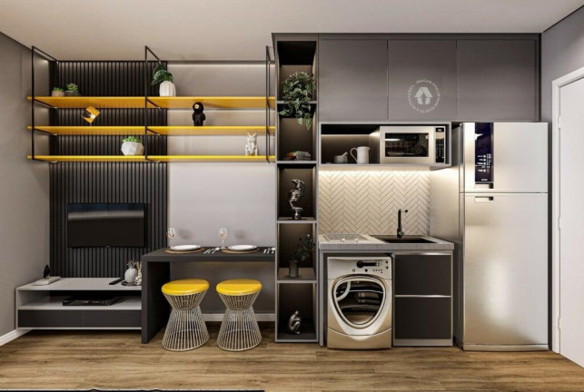 Imagem Imóvel com 1 Quarto à Venda, 24 m² em Liberdade - São Paulo
