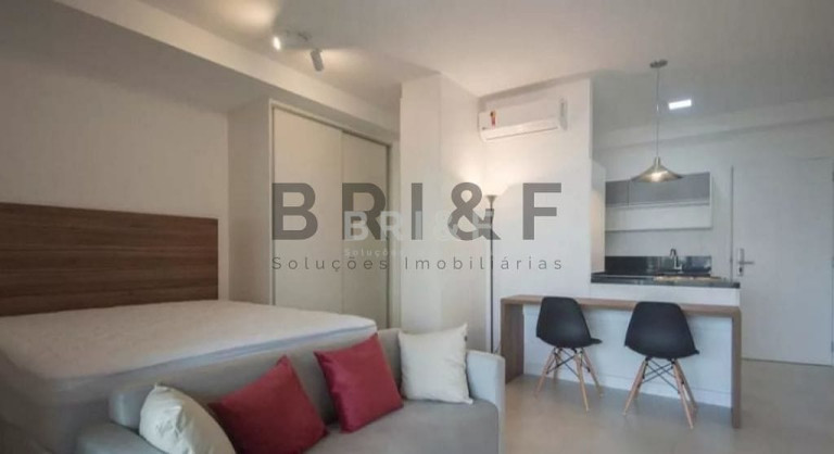 Apartamento com 1 Quarto para Alugar, 40 m² em Brooklin - São Paulo