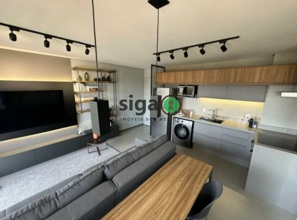 Imagem Apartamento com 1 Quarto à Venda, 45 m² em Santo Amaro - São Paulo Imagem Apartamento com 1 Quarto à Venda, 45 m² em Santo Amaro - São Paulo