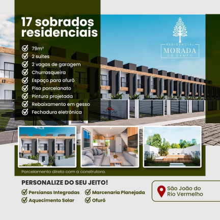 Imagem Sobrado com 2 Quartos à Venda, 79 m² em São João Do Rio Vermelho - Florianópolis Imagem Sobrado com 2 Quartos à Venda, 79 m² em São João Do Rio Vermelho - Florianópolis