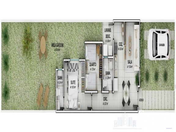 Imagem Imóvel com 2 Quartos à Venda, 60 m² em Roma - Volta Redonda Imagem Imóvel com 2 Quartos à Venda, 60 m² em Roma - Volta Redonda
