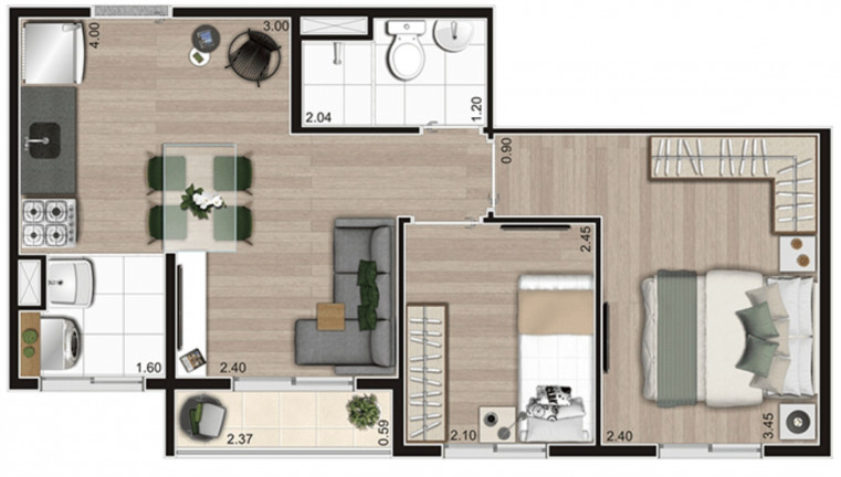Imagem Imóvel com 2 Quartos à Venda, 37 m² em água Branca - São Paulo Imagem Imóvel com 2 Quartos à Venda, 37 m² em água Branca - São Paulo