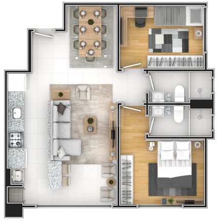 Imagem Apartamento com 2 Quartos à Venda, 64 m² em São João - Itajaí Imagem Apartamento com 2 Quartos à Venda, 64 m² em São João - Itajaí