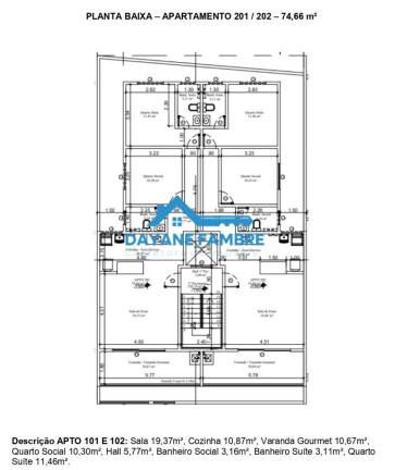 Imagem Apartamento com 2 Quartos à Venda, 63 m²