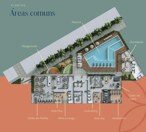 Imagem Apartamento com 3 Quartos à Venda, 77 m² em São João - Itajaí Imagem Apartamento com 3 Quartos à Venda, 77 m² em São João - Itajaí