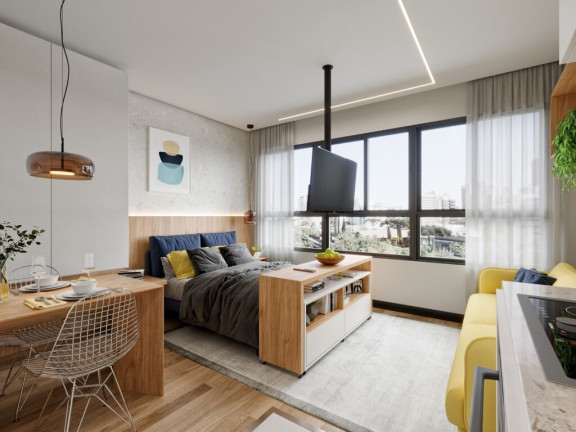 Imagem Imóvel com 1 Quarto à Venda, 25 m² em Tingui - Curitiba