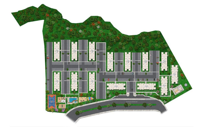 Imagem Apartamento com 2 Quartos à Venda, 45 m² em Gran Club Itu - Itu
