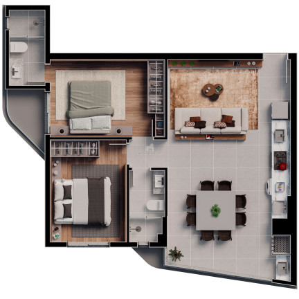 Imagem Apartamento com 2 Quartos à Venda, 72 m² em São Judas - Itajaí