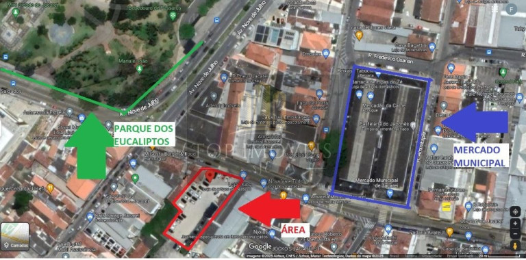 Imagem Terreno à Venda, 1.100 m² em Centro - Jacareí Imagem Terreno à Venda, 1.100 m² em Centro - Jacareí