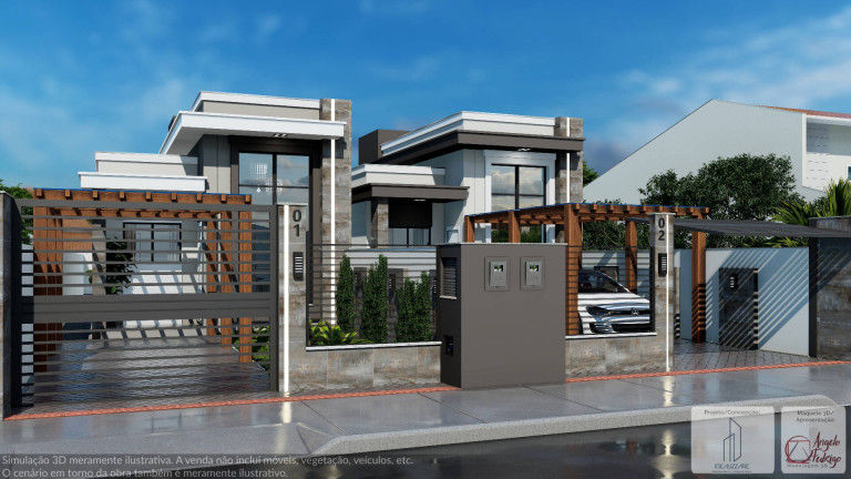 Imagem Casa com 3 Quartos à Venda, 100 m² em Dom Geraldo - Tijucas Imagem Casa com 3 Quartos à Venda, 100 m² em Dom Geraldo - Tijucas