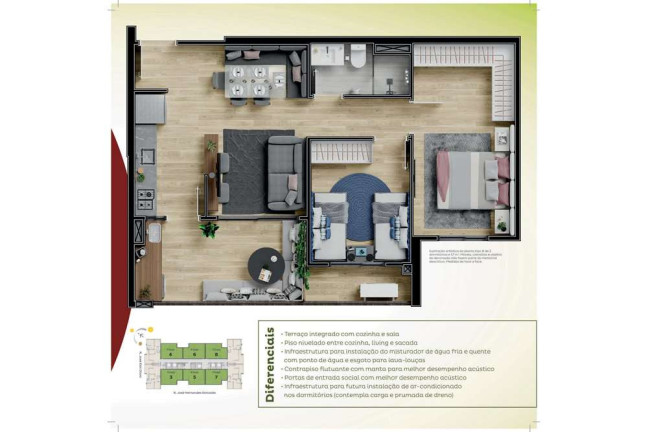Imagem Apartamento com 2 Quartos à Venda, 57 m² em Vila Cruz Das Almas - São Paulo Imagem Apartamento com 2 Quartos à Venda, 57 m² em Vila Cruz Das Almas - São Paulo