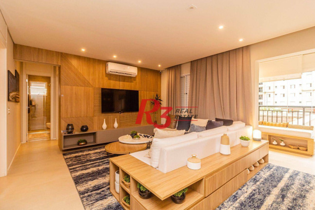 Apartamento com 2 Quartos à Venda ou Locação, 63 m² em Marapé - Santos