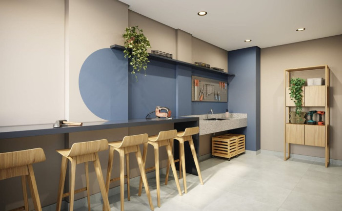 Imagem Apartamento com 2 Quartos à Venda, 44 m² em São Cristóvão Imagem Apartamento com 2 Quartos à Venda, 44 m² em São Cristóvão