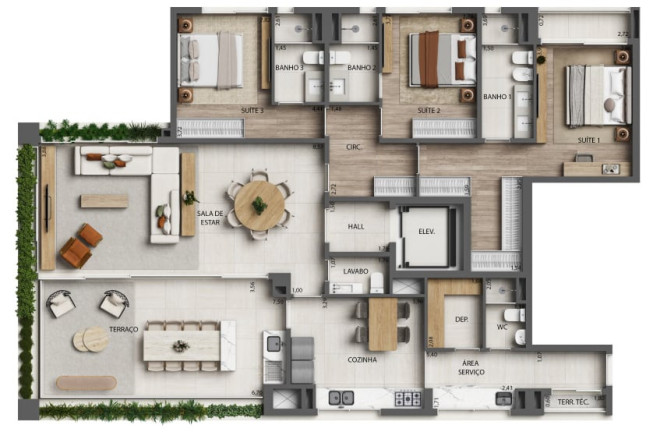 Imagem Cobertura com 3 Quartos à Venda, 392 m² em Moema - São Paulo