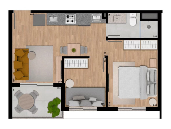 Imagem Imóvel com 2 Quartos à Venda, 37 m² em Vila Pompéia - São Paulo Imagem Imóvel com 2 Quartos à Venda, 37 m² em Vila Pompéia - São Paulo