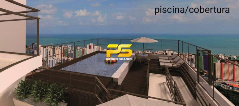 Imagem Cobertura com 2 Quartos à Venda, 133 m² em Cabo Branco - João Pessoa Imagem Cobertura com 2 Quartos à Venda, 133 m² em Cabo Branco - João Pessoa