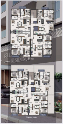 Imagem Apartamento com 2 Quartos à Venda, 70 m² em Xv De Novembro - Tijucas Imagem Apartamento com 2 Quartos à Venda, 70 m² em Xv De Novembro - Tijucas