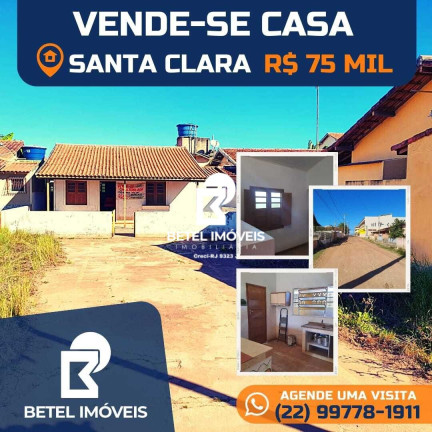 Imagem Casa com 2 Quartos à Venda, 108 m² em Praia De Santa Clara - São Francisco De Itabapoana Imagem Casa com 2 Quartos à Venda, 108 m² em Praia De Santa Clara - São Francisco De Itabapoana