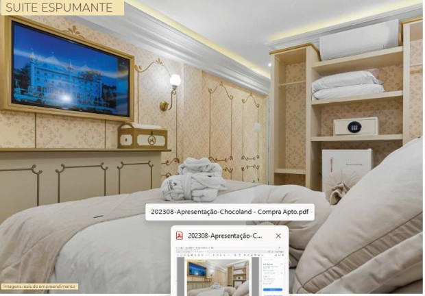 Imagem Apartamento com 1 Quarto à Venda, em Centro - Gramado Imagem Apartamento com 1 Quarto à Venda, em Centro - Gramado