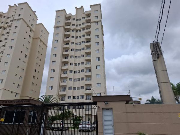 Apartamento com 2 Quartos à Venda, 46 m² em Vila Palmares - Santo Andre