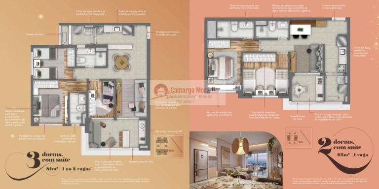 Imagem Apartamento com 3 Quartos à Venda, 62 m² em Vila Mogilar - Mogi Das Cruzes Imagem Apartamento com 3 Quartos à Venda, 62 m² em Vila Mogilar - Mogi Das Cruzes
