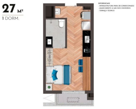 Imagem Imóvel com 1 Quarto à Venda, 27 m² em Chácara Klabin - São Paulo Imagem Imóvel com 1 Quarto à Venda, 27 m² em Chácara Klabin - São Paulo