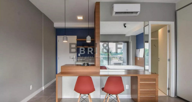 Imagem Apartamento com 1 Quarto para Alugar, 41 m² em Brooklin - São Paulo Imagem Apartamento com 1 Quarto para Alugar, 41 m² em Brooklin - São Paulo