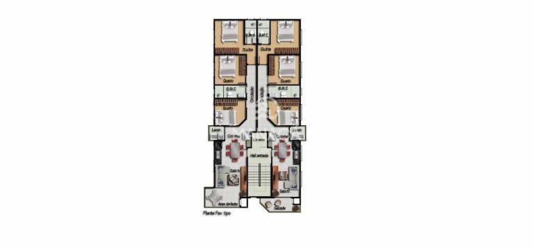 Imagem Apartamento com 3 Quartos à Venda, 110 m² em Tabuleiro - Barra Velha Imagem Apartamento com 3 Quartos à Venda, 110 m² em Tabuleiro - Barra Velha