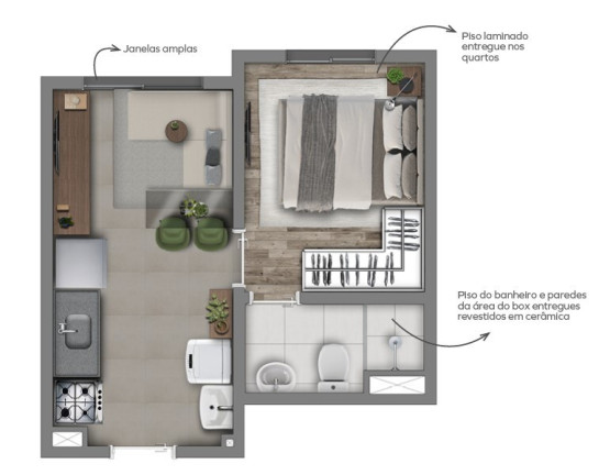 Imagem Apartamento com 2 Quartos à Venda, 31 m² em Freguesia Do ó - São Paulo Imagem Apartamento com 2 Quartos à Venda, 31 m² em Freguesia Do ó - São Paulo