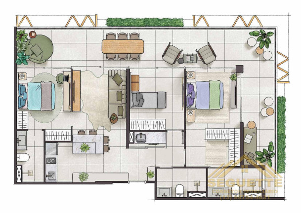 Imagem Apartamento à Venda, 69 m² em Riviera De São Lourenço - Bertioga Imagem Apartamento à Venda, 69 m² em Riviera De São Lourenço - Bertioga