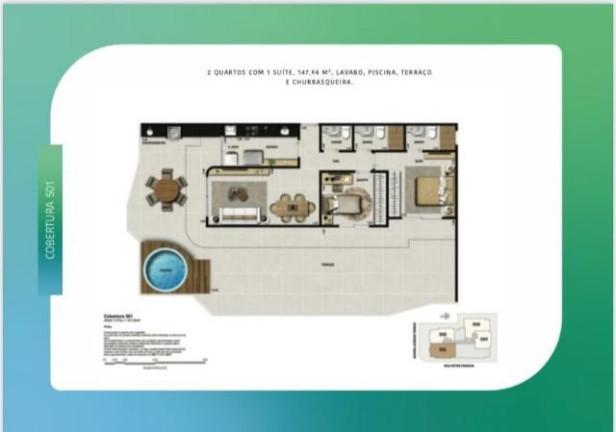 Imagem Cobertura com 2 Quartos à Venda, 147 m² em Piratininga - Niterói Imagem Cobertura com 2 Quartos à Venda, 147 m² em Piratininga - Niterói