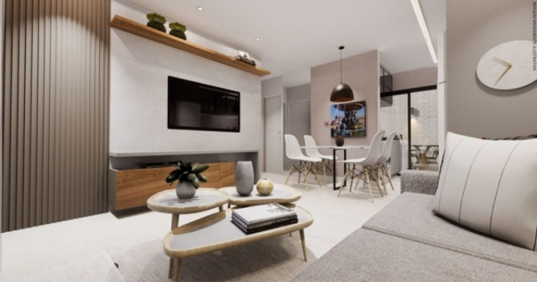 Imagem Casa com 2 Quartos à Venda, 48 m² em Santa Cândida - Curitiba Imagem Casa com 2 Quartos à Venda, 48 m² em Santa Cândida - Curitiba