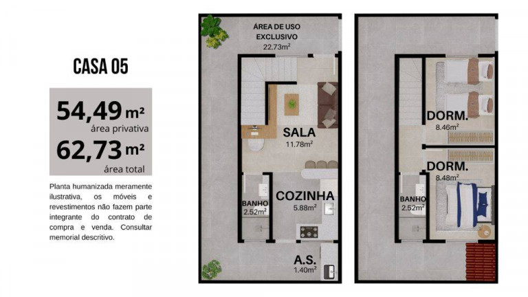 Imagem Sobrado com 2 Quartos à Venda, 54 m² em Balneário Jóia - Praia Grande Imagem Sobrado com 2 Quartos à Venda, 54 m² em Balneário Jóia - Praia Grande
