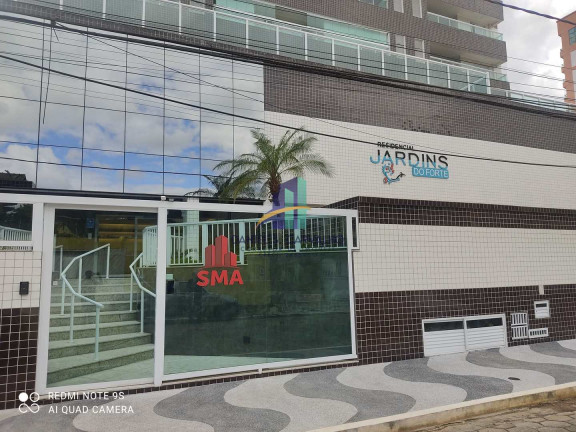 Imagem Apartamento com 2 Quartos à Venda, 82 m² em Canto Do Forte - Praia Grande