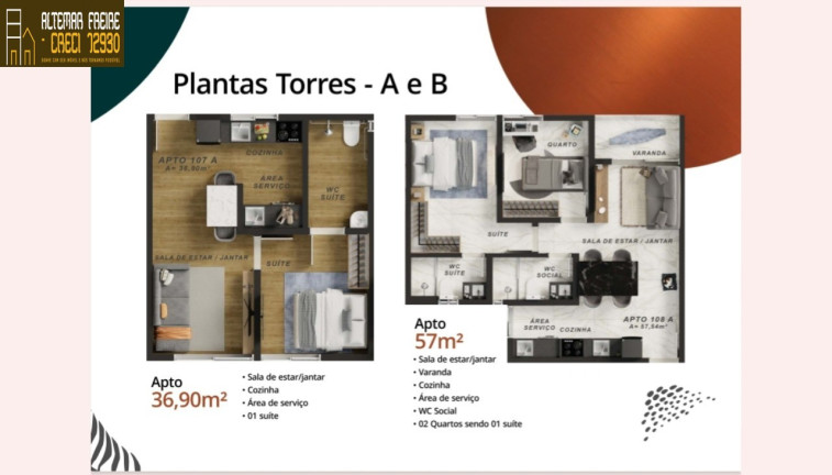 Imagem Apartamento com 3 Quartos à Venda, 71 m² em Poço - Cabedelo Imagem Apartamento com 3 Quartos à Venda, 71 m² em Poço - Cabedelo