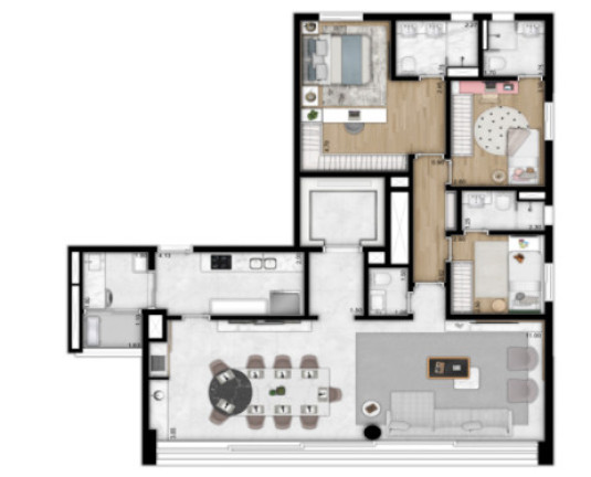 Imagem Apartamento com 3 Quartos à Venda, 130 m² em Brooklin Paulista - São Paulo Imagem Apartamento com 3 Quartos à Venda, 130 m² em Brooklin Paulista - São Paulo